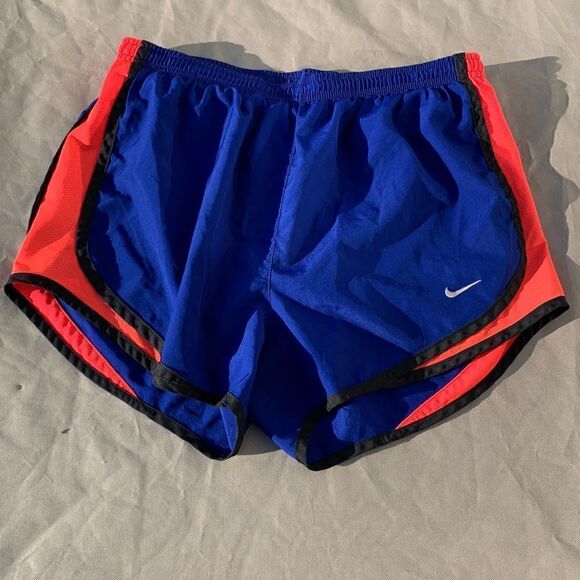 Nike royal blue and pink running shorts with liner size small - Picture 1 of 5